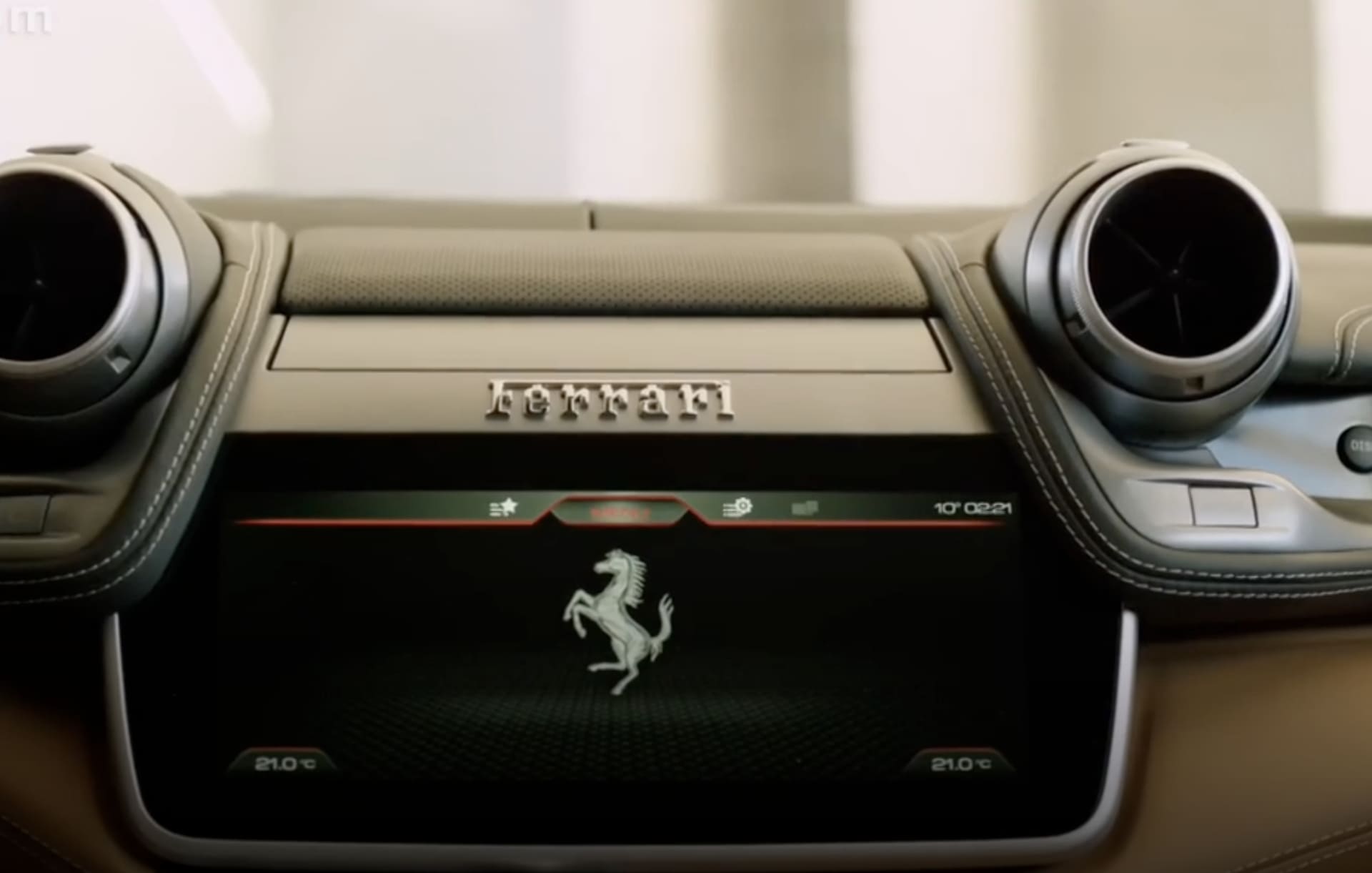 Intérieur Ferrari GTCA